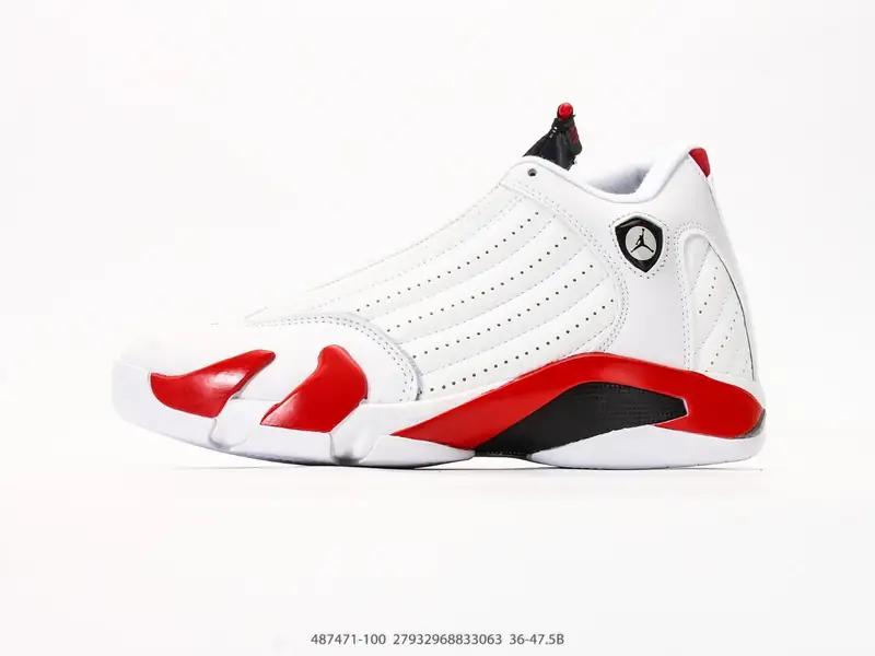 Air Jordan Basketball Shoes Leather Supportive 487471-100 #27932968833063